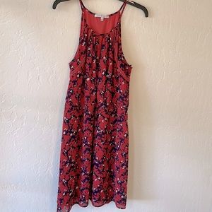 Collective Concepts Red Print Medium Sundress